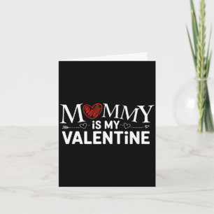 Carte Maman est ma Saint-Valentin 