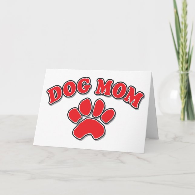 Carte Maman Fête du chien (Devant)