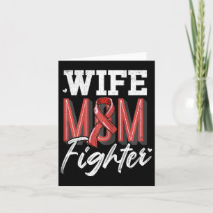 Carte Maman Fighter Cerveau Aneurysme Sensibilisation Gr