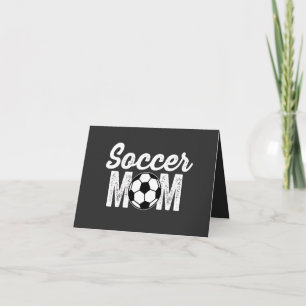 Carte maman footballeuse