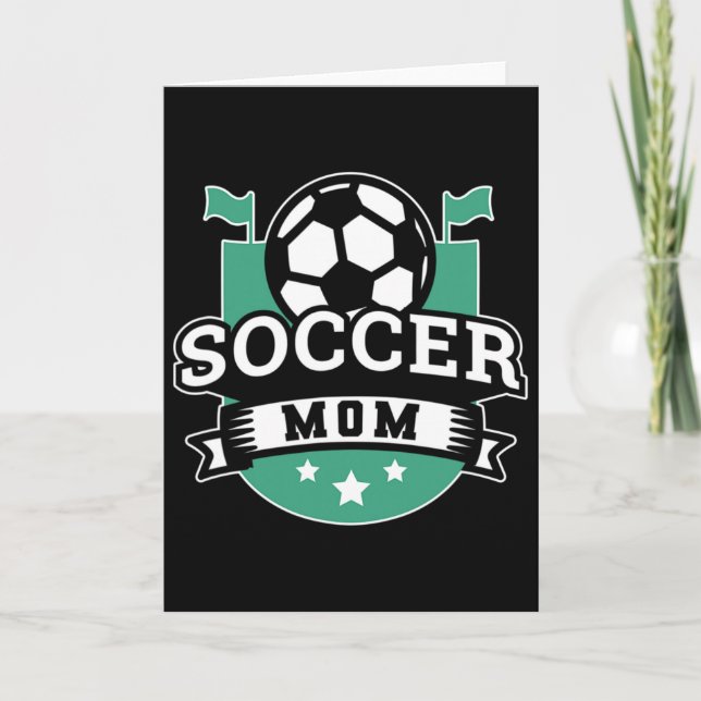 Carte Maman footballeuse _4  (Devant)