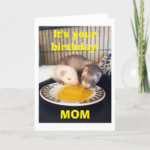CARTE **MAMAN**HEUREUX ANNIVERSAIRE-NOUS L'AVONS REÇU À 