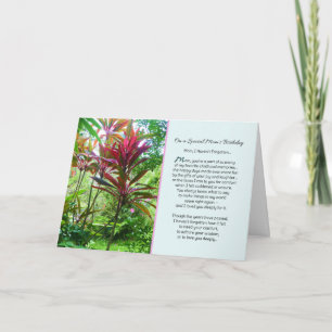 Carte Maman, je n'ai pas oublié...Anniversaire