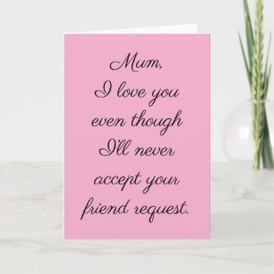 Carte Maman, je t'aime