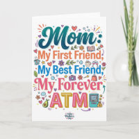 Maman Ma première amie Meilleure amie pour toujour