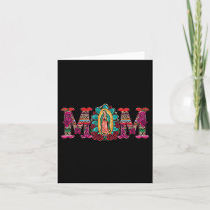 Carte Maman Mexicaine Notre Dame De Guadalupe Vierge Mar