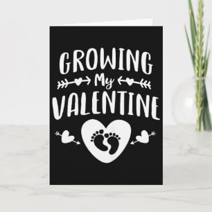 Carte Maman mignonne portant mon t-shirt de la Saint-Val