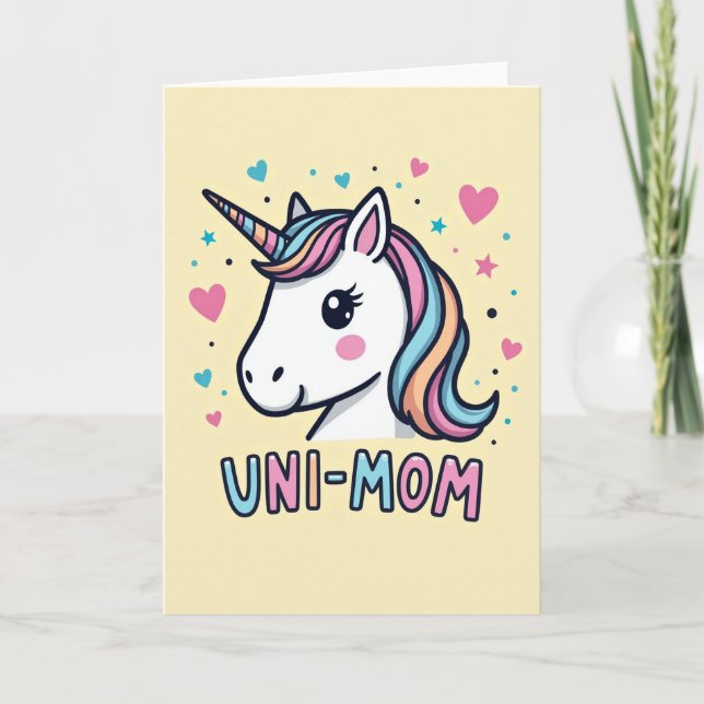 Carte Maman Mythique Douce (Devant)