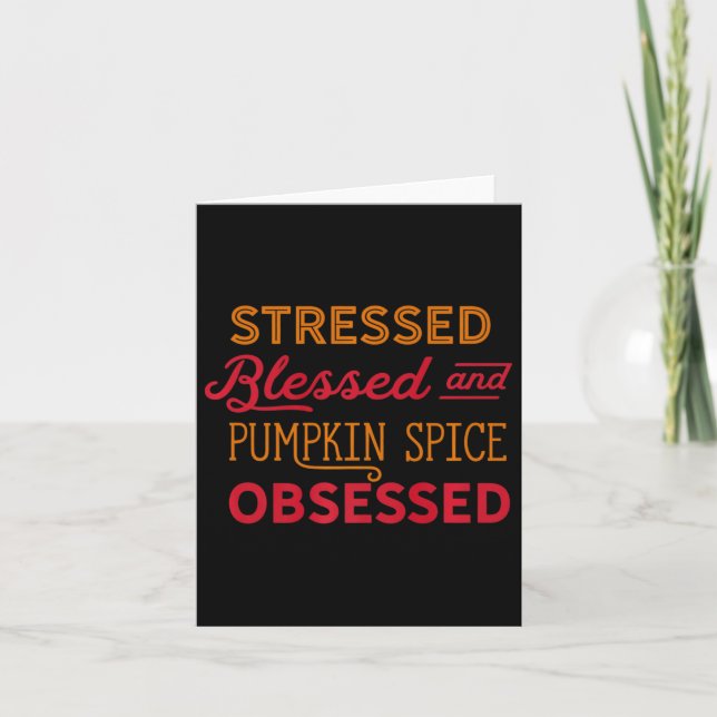 Carte Maman obsédée de Spice Pumpkin Psl Tout T-shirt d' (Devant)