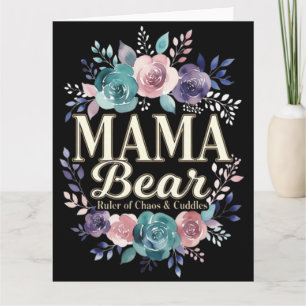 Carte Maman Ours Dirigeante Du Chaos Et Des Câlins Cadea