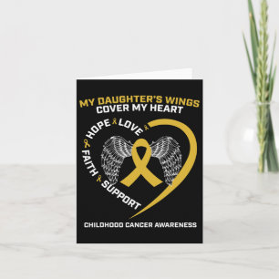 Carte Maman Papa Femmes Hommes Ailes Fille Enfance Cance