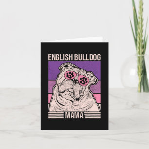 Carte Maman propriétaire d'animal Compagnon de tenue Bou
