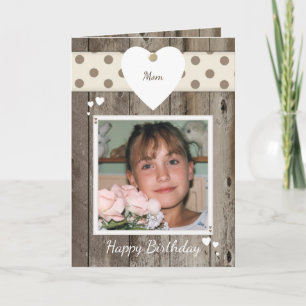 Carte Maman Russe Photo d'anniversaire