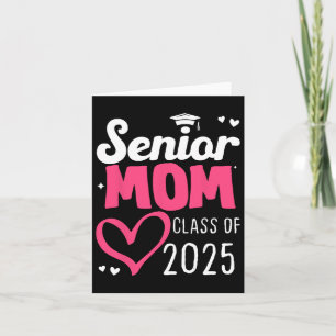Carte Maman Senior 2025 Fier Maman D'Un Cl De 2025 Gradu