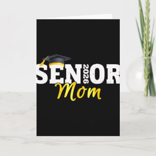 Carte Maman senior 2026 Cl de 2026 Diplômée 26 Famille M