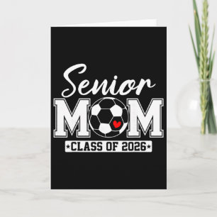 Carte Maman senior de la promotion 2026 Maman de footbal