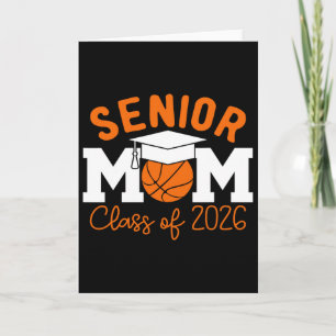 Carte Maman Senior Sketll Cl de la Promotion 2026 Joueus