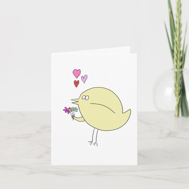 Carte Maman, t'es le meilleur oiseau ! (Devant)