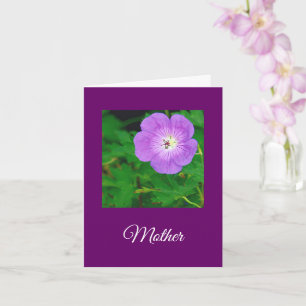 CARTE "MAMAN, TU AS FAIT QUE ÇA PARAISSE FACILE" FLEUR V
