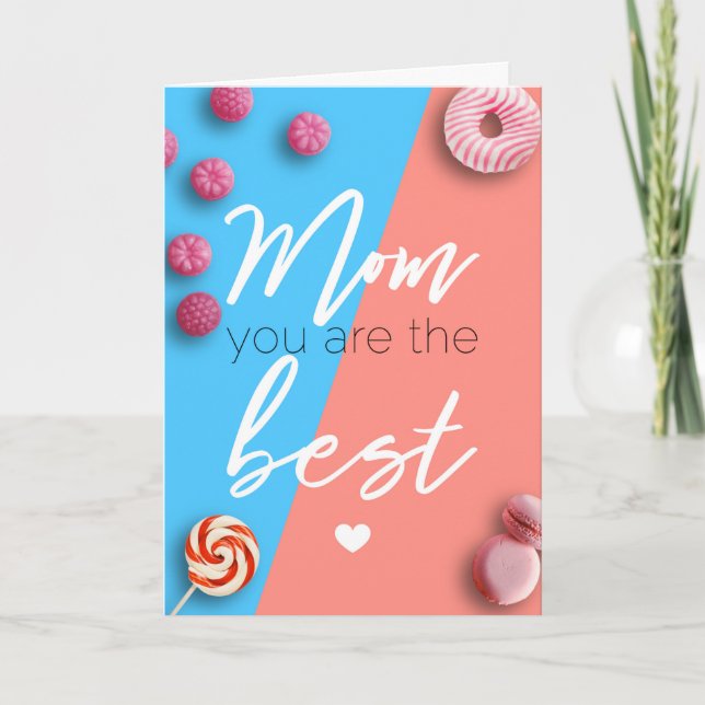 Carte Maman, tu es la meilleure (Devant)