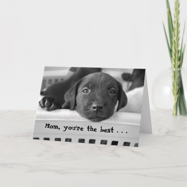 Carte Maman, vous êtes les meilleurs… (Devant)