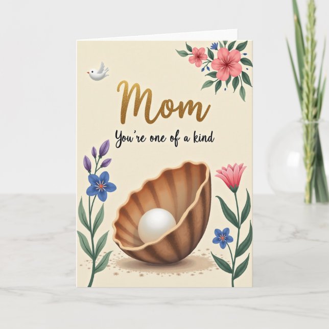 Carte Maman Vous êtes Unique (Devant)