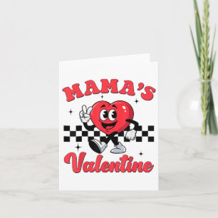 Carte Mamas Valentine Heart Funny Valentines Day Boys Ki