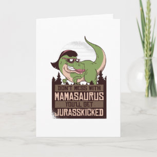 Carte Mamasaurus Dinosaur