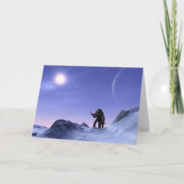 Carte mammouth (Devant)