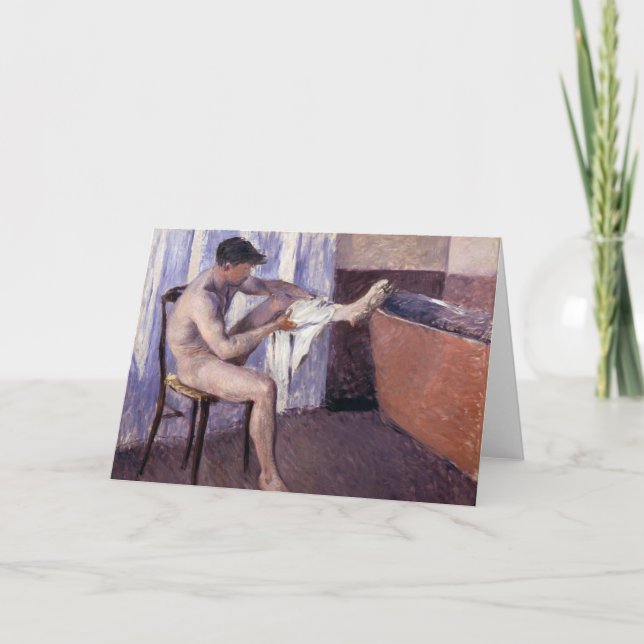 Carte Man Dry Leg par Caillebotte (Devant)