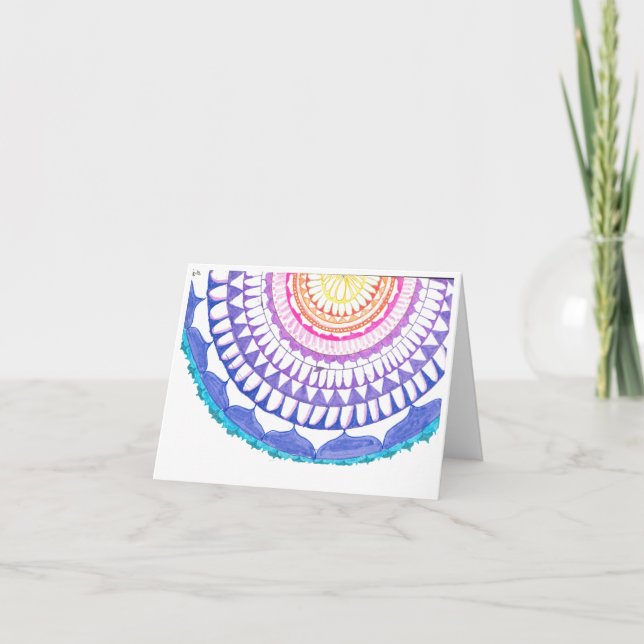 Carte Mandala 1/2 (Devant)