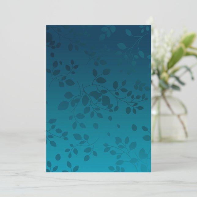 Carte Mandala de fleurs 6 (Debout devant)