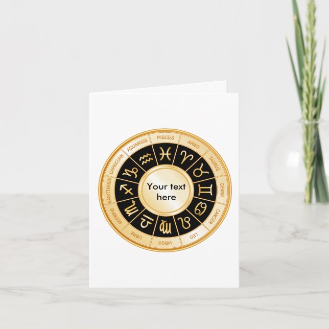 Carte Mandala d'horoscope (Devant)