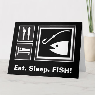 Carte Mange du POISSON endormi !