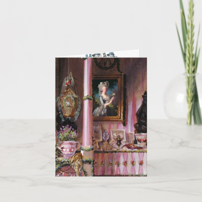 Carte Mangeons du Gâteau Marie Antoinette OPTIONS DE PAP (Devant)
