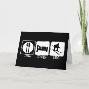 Carte manger dormir ski