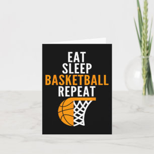 Carte manger sommeil basketball répétition joueurs de ba