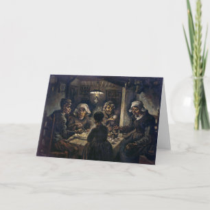 Carte Mangeurs de pommes de terre Van Gogh