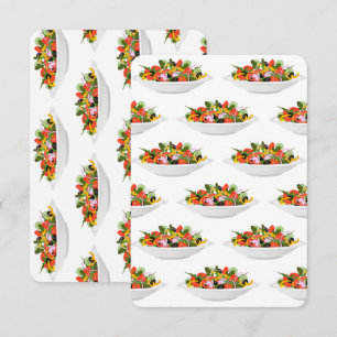 Carte Mangez plus de plantes frais motivation salade let