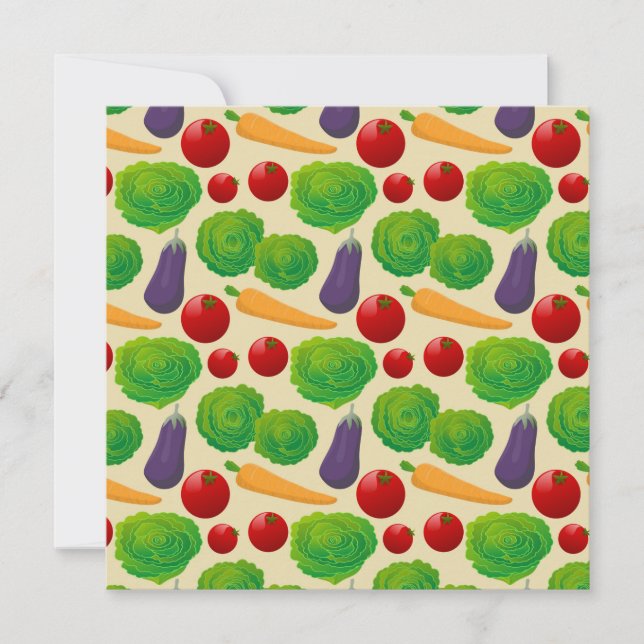 Carte Mangez vos légumes (Devant)