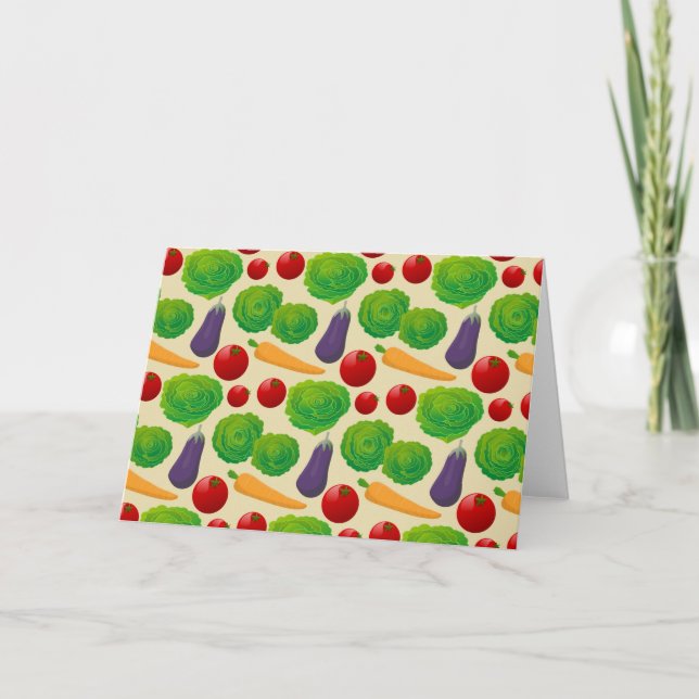Carte Mangez vos légumes (Devant)
