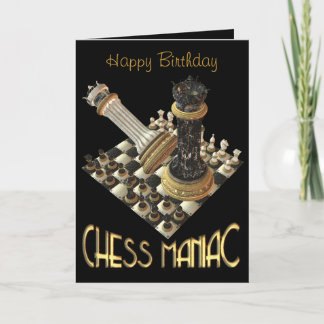 Carte Maniacs d'échecs