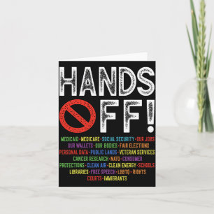 Carte Manifestation contre la sécurité sociale contre sa