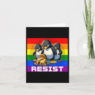 Carte Manifestation contre les tarifs de résistance Supe