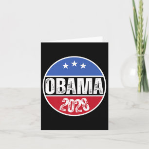 Carte Manifestation patriotique Obama 2028 Pour Le Prési