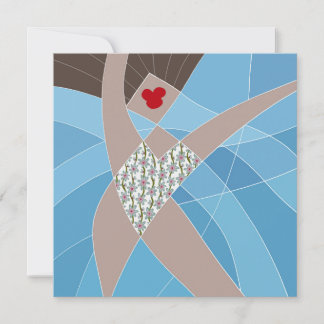Carte Mannequin de maillot de bain amusant de plage Mode