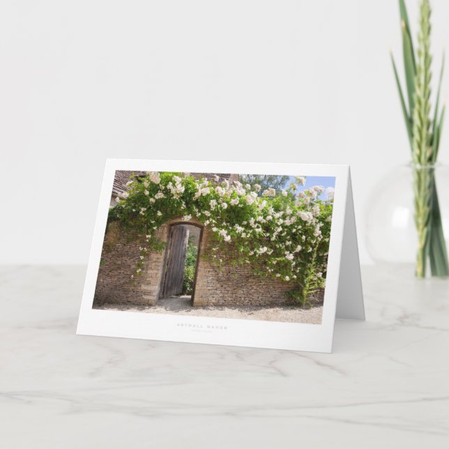 Carte Manoir d'Asthall (Devant)