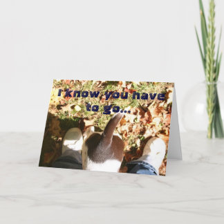 Carte Manquer votre mais (t) !