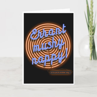Carte Many Happy Returns funny anagram