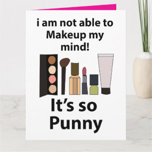 Carte Maquillage Blague Drôle Maquillage